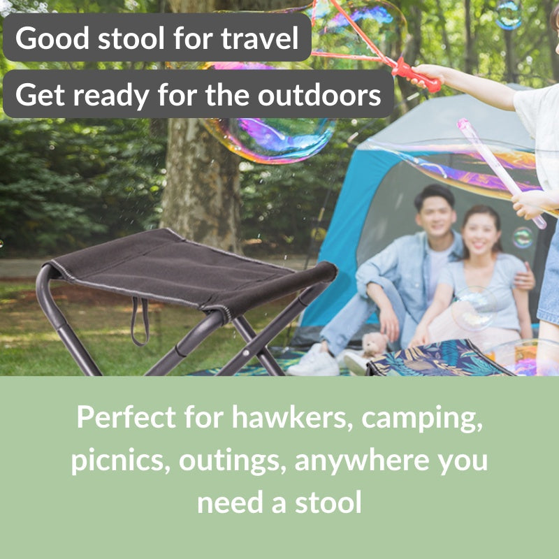 C&C Folding Stool for Outdoor Portable Camping Stool Fishing Stool Foldable Camping Chair Kerusi Lipat Memancing