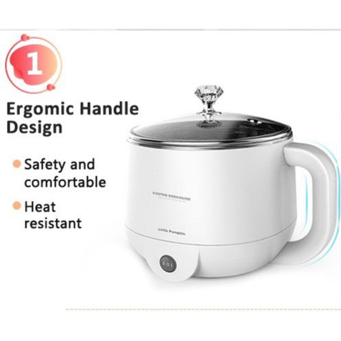 Multifunctional Sus304 Stainless Steel Electric Cooker Hot Pot Mini Cooker hostel cooker