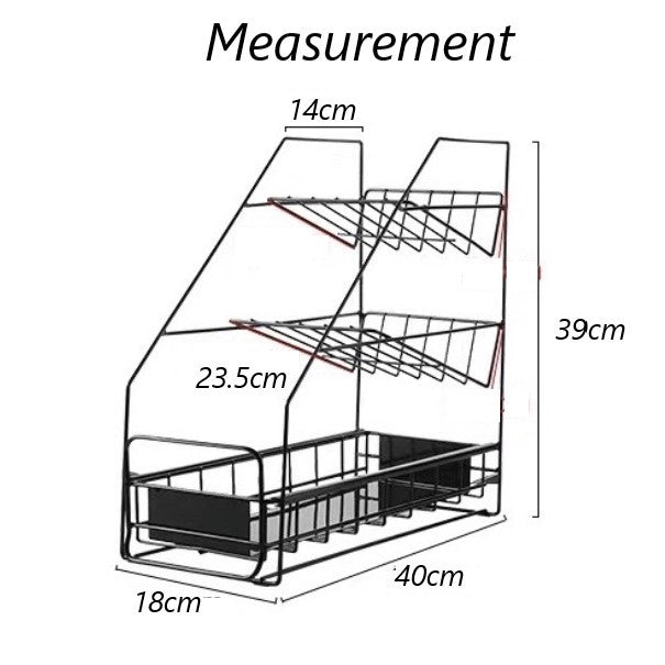 3 Tiers Under Sink Pull-out Storage Rack Dapur Sinki Rak Cabinet Storage Rack Cabinet Under Sink Storage