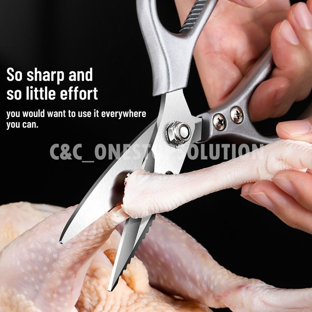 SK5 Japan Multifunction Heavy Duty Scissors Kitchen Shears / Gunting Dapur Heavy Duty Ikan tulang bone daging mea