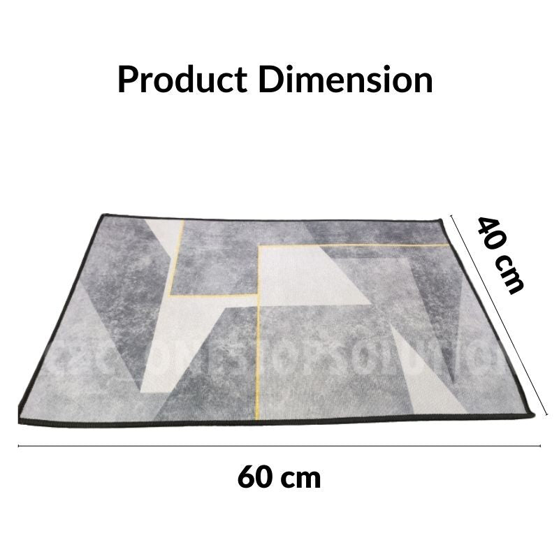 C&C Nordic Design Floor Mat Bathroom Mat Bath Mat Floor Mat Anti-slip Carpet Alas kaki Dapur Lapik Kaki