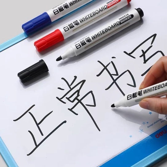 C&C Whiteboard Marker Pen Easy To Wipe Quick Drying Water-Based Marker Repetitive Writing Board Erasable