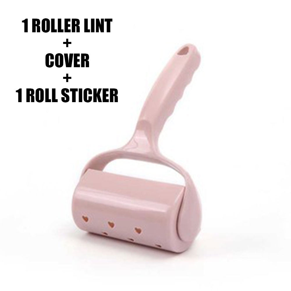 C&C Reusable Sticky Lint Roller Paper Refill Sticker Dust Hair Pet Fur Remover Cloth Sofa Curtain Bedsheet Cleaner