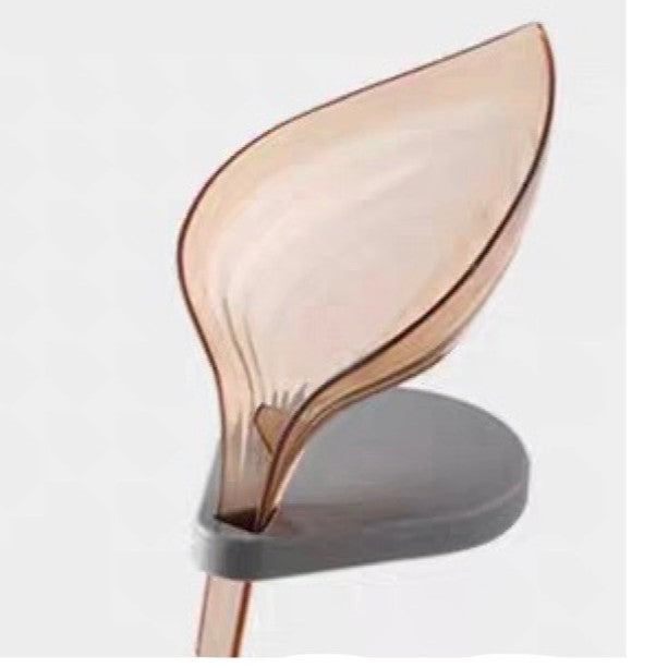 Creative Detachable Leaf shape Non-slip suction Soap Holder soap casing box Kotak Sabun Bath, Kitchen