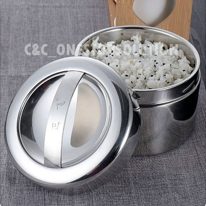 ZHENGFEI 304 Stainless Steel Lunch Box Warmer Vacuum-Insulated Bekas Makanan Tahan Panas Food Storage Containe