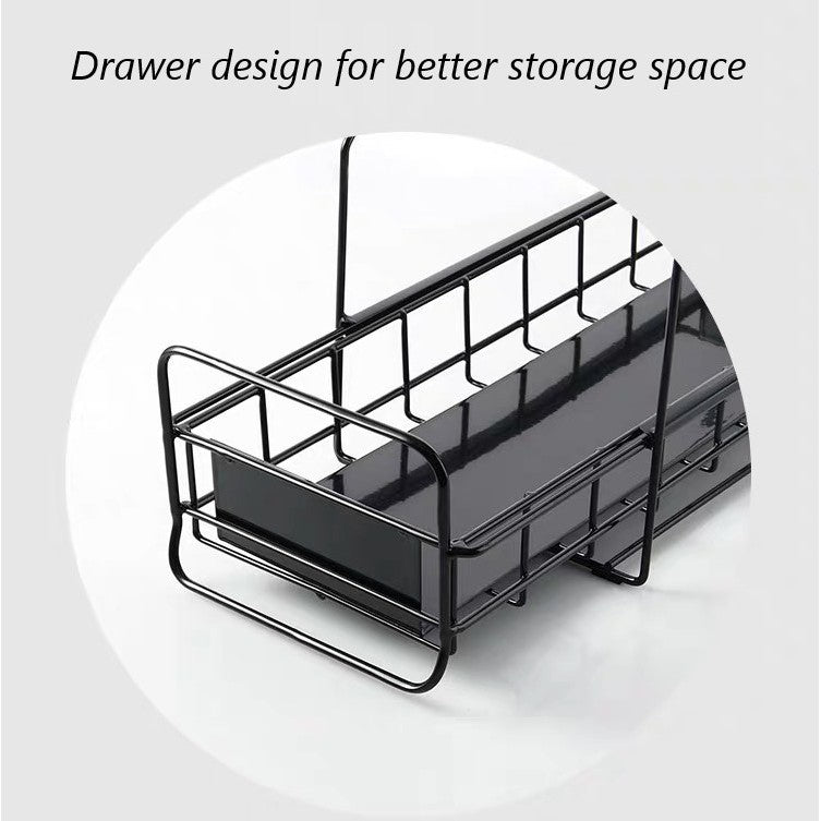 3 Tiers Under Sink Pull-out Storage Rack Dapur Sinki Rak Cabinet Storage Rack Cabinet Under Sink Storage