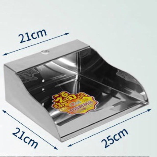 C&C Stainless Steel Dustpan Household Garbage Shovel FLOOR DUSTPAN/Penyodok Sampah