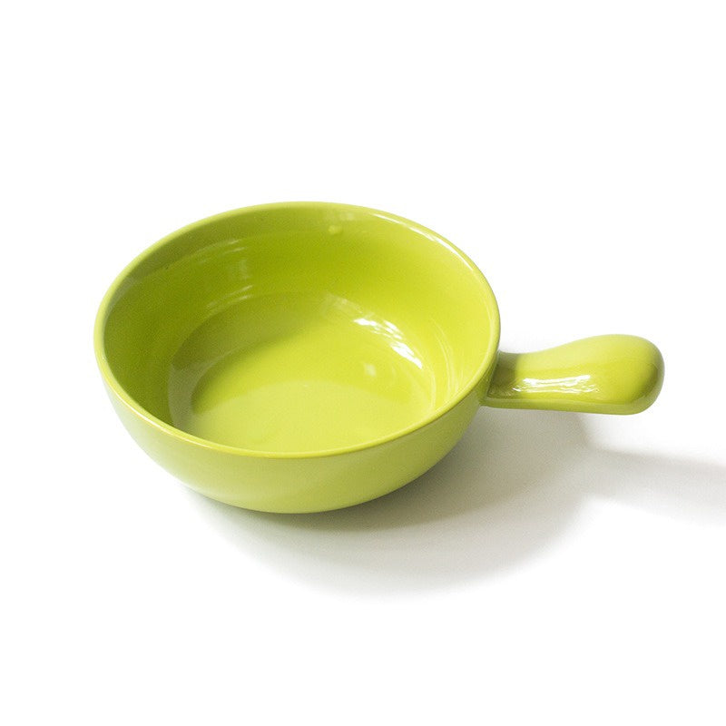 C&C Premium Baking Bowl with Handle Nordic Soup Bowl salad bowl noodle bowl Baked rice bowl Noodle Pot Simple Tableware