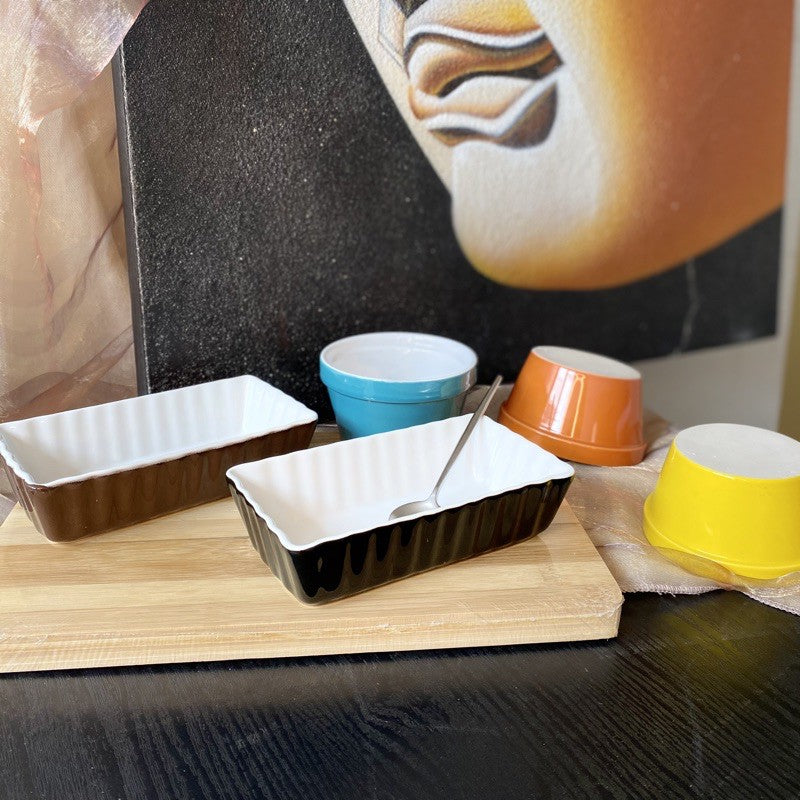 Multi-use Baking Dish Baking Dishes Rectangular Bakeware Set Ceramic Baking Pan Lasagna Pans for Cooking, Kitchen