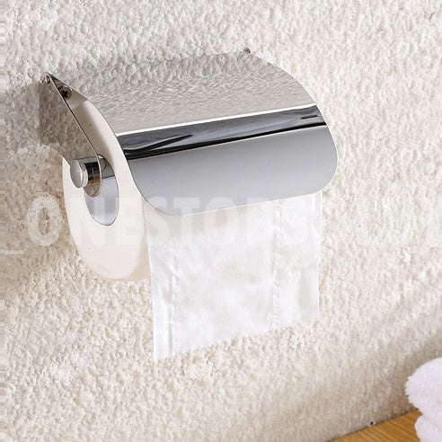 PREMIUM 304 Stainless Steel Toilet Paper Holder Bathroom Toilet Paper Holder Stainless Steel Paper Roll Holder Toilet