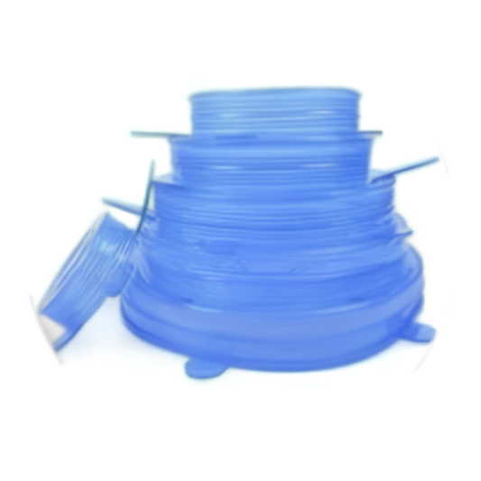 6Pcs/Set Silicone Stretch Lids Reusable Airtight Food Wrap Covers