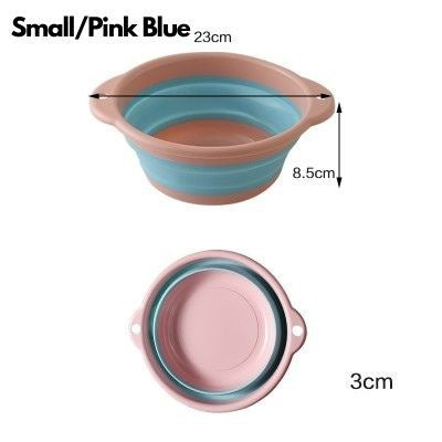 C&C 10L Foldable Bucket Baldi Lipat Travel Camping Fishing Collapsible Bucket Baldi Air Bathroom Basin