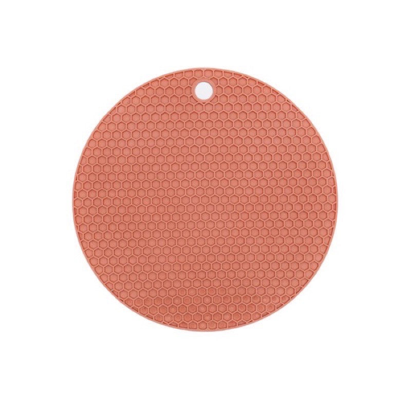 LARGE Silicone Heat Resistant Mat Trivet Pad Multipurpose Non-Slip Hot Pads for Kitchen Potholders Honeycomb