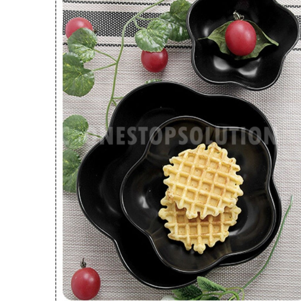 C&C Thick 3 Tier Dessert Rack Nordic Style Ceramic Plates Fruit Tray Cake Tray Portable Candy Stand Holder
