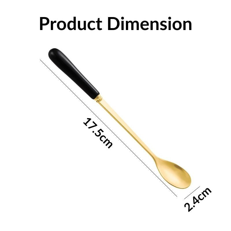 C&C Stainless Steel Coffee Spoon Tea Spoon Table Spoon Dessert Spoon  Ice-Cream Spoon Tableware Cutlery Milk Tea Dessert