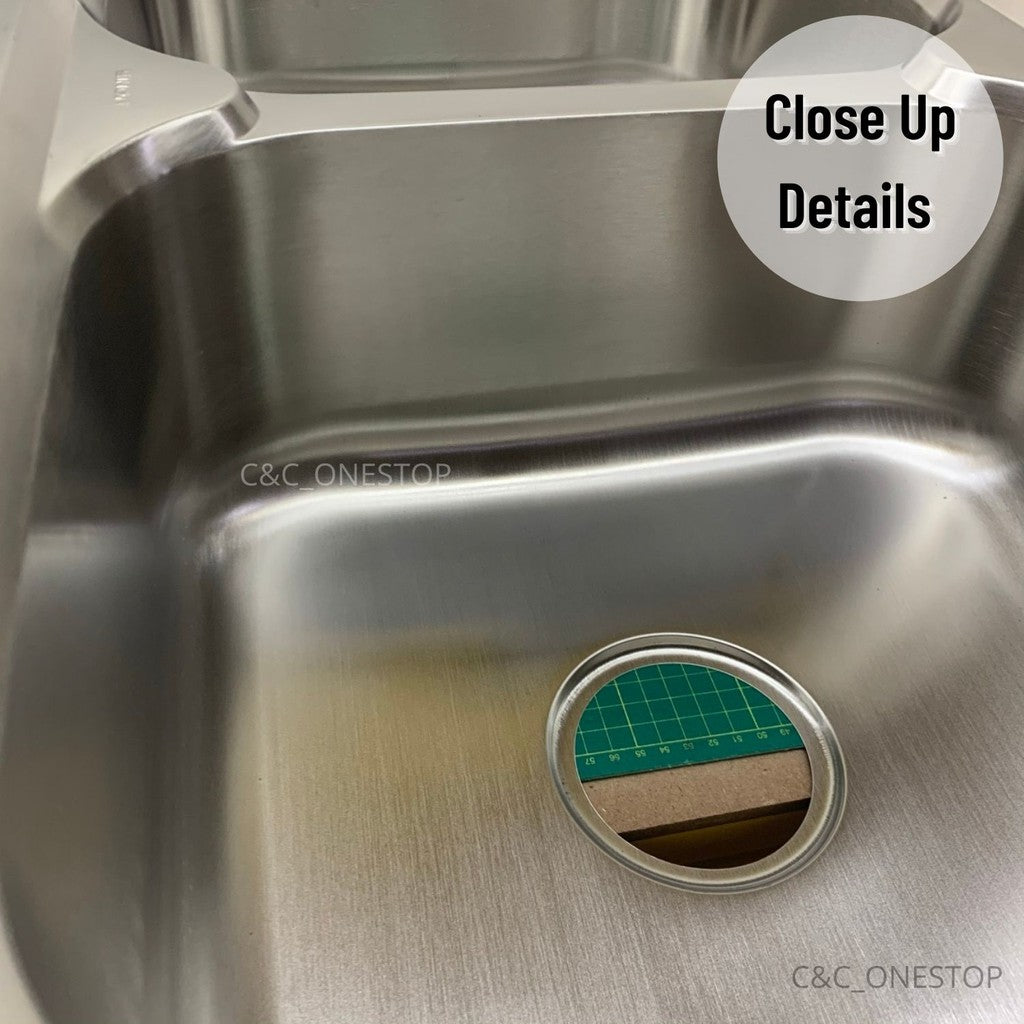 Sinor SN-8046 Stainless Double Bowl Kitchen Sink