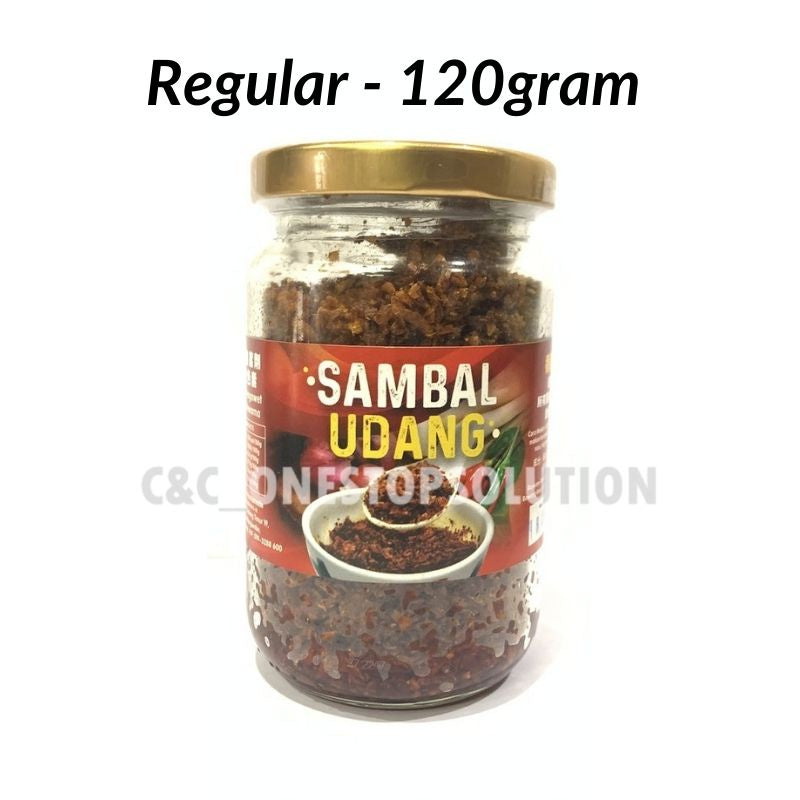 Ipoh Famous Homemade Dried Shrimp Chili Flake by Sambal Aunty No Preservatives No Coloring Natural