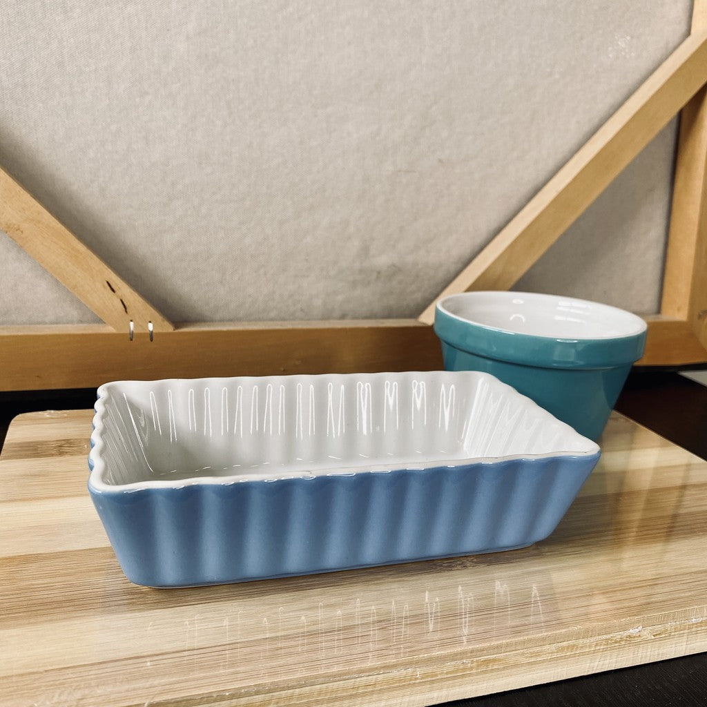 Multi-use Baking Dish Baking Dishes Rectangular Bakeware Set Ceramic Baking Pan Lasagna Pans for Cooking, Kitchen