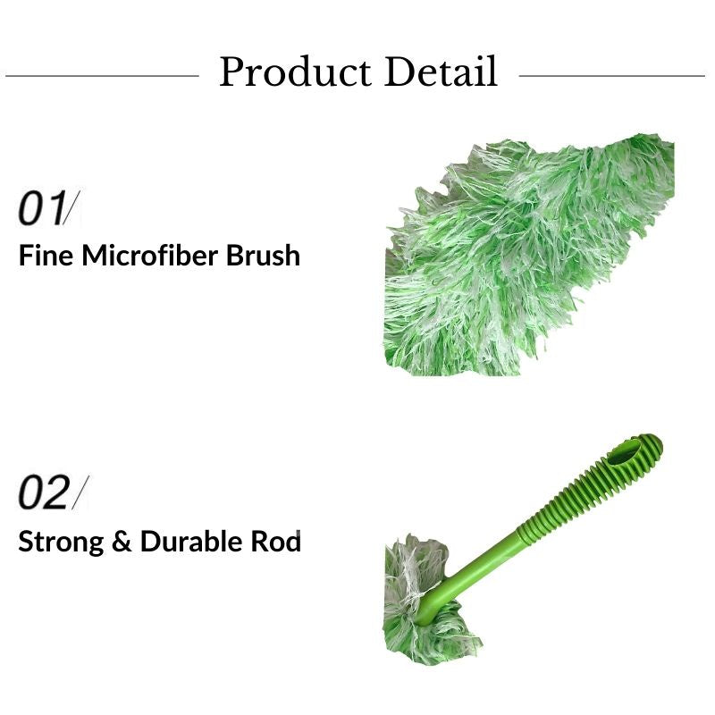 C&C 50cm Fiber Duster cleaning essential magic microfiber Soft Clean Furniture Car Cleaning Tool Feather Dusters