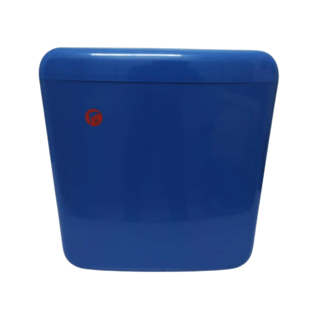 Toilet Water Tank Single Push Button - Sorento Blue