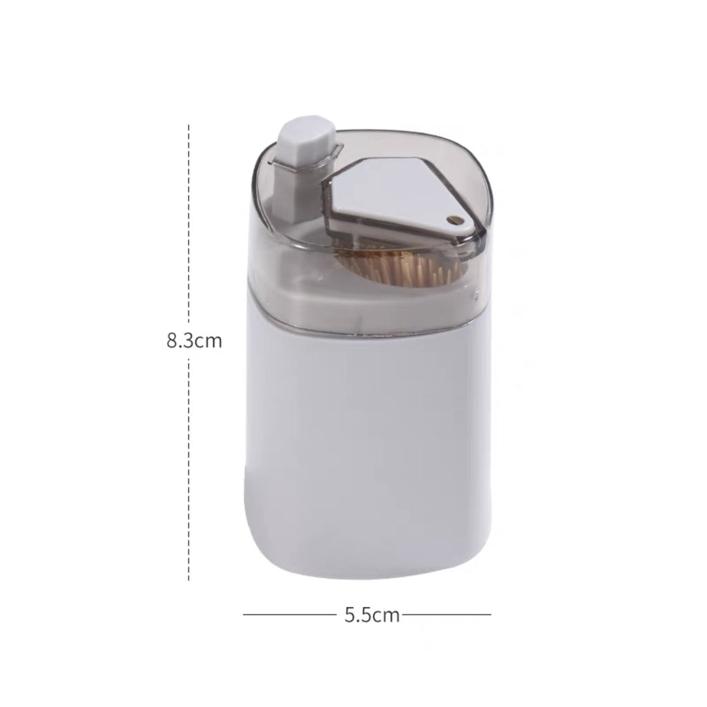 C&C Automatic Toothpick Storage Box Tooth Pick Holder Dispenser Kitchen Restaurant Clean Anti Dust Gorik Gigi
