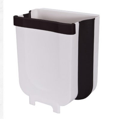 Foldable Hanging Kitchen Trash Bin Large Size Kitchen Cupboard Door Garbage Can Folding Hanging