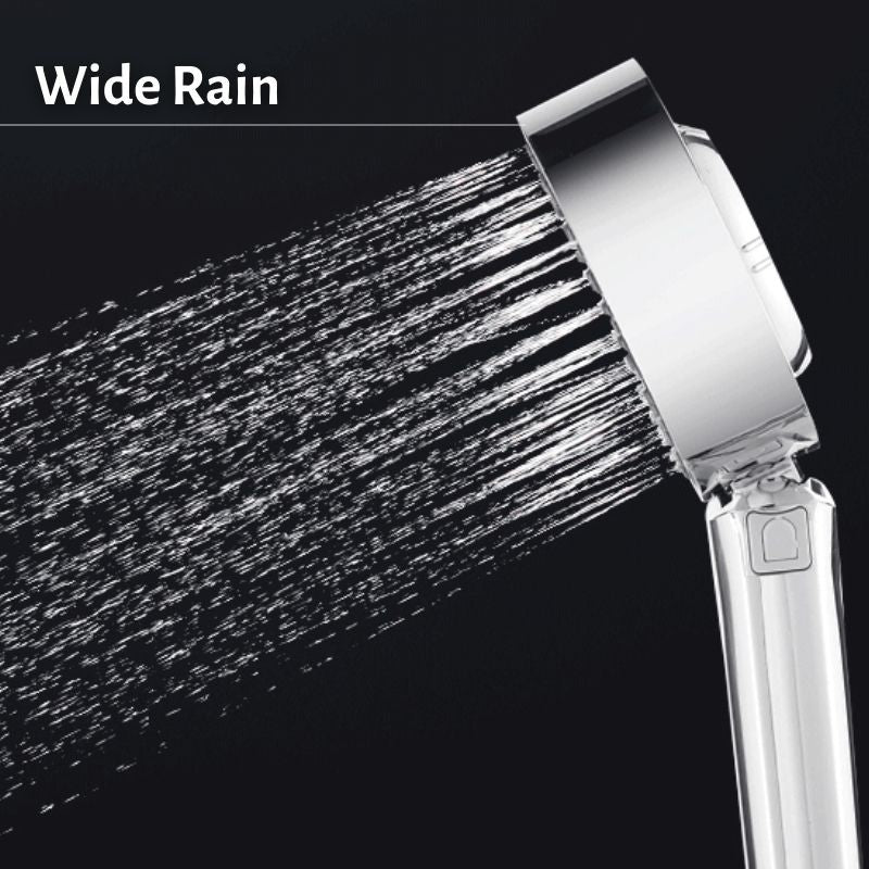 Double Side Shower Head High Pressure Shower Sprayer Aluminum Handheld Shower Water Saving Showerhead