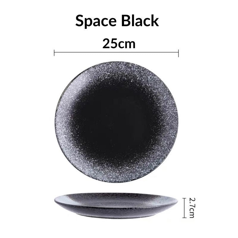 C&C Japanese Plate Ceramic Tableware Japanese Tableware Home Restaurant Kiln Ceramic Snack Plate Seramik Pinggan