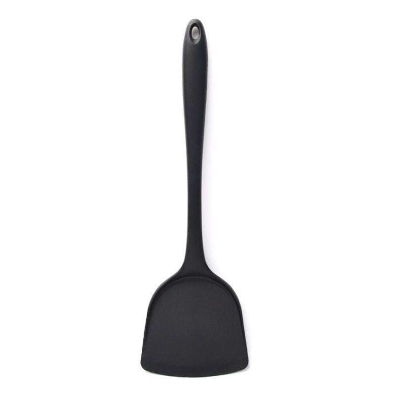 Stainless Steel Silicone Shovel Spatula Heat-resistant Spoon Non-stick Cooking Shovel
