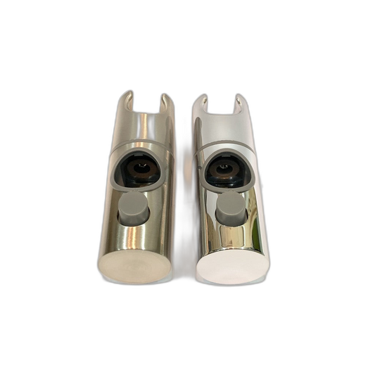 Abs Shower Head Holder Adjuster Silver Polish Finish/ Satin Finish Shower Head Holder Polish Finish Shower Head Holder