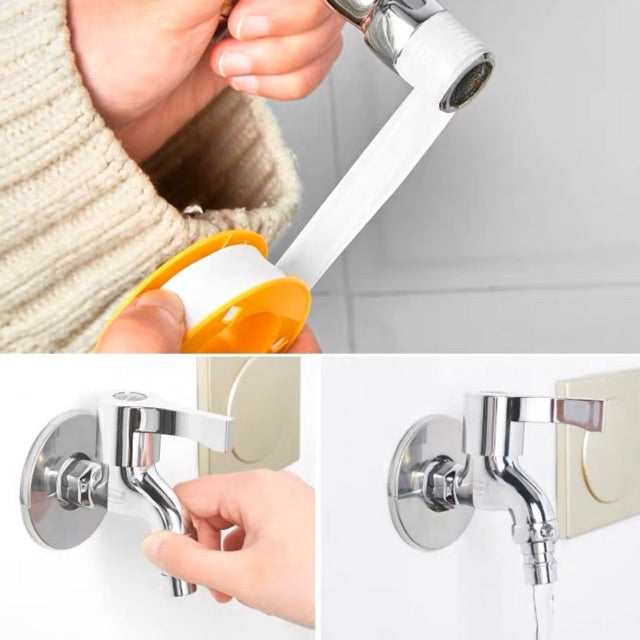 White Thread PTFE Seal Tape Plumbing White Tape Pipe Sealing for Plumbers ISO9001:2000