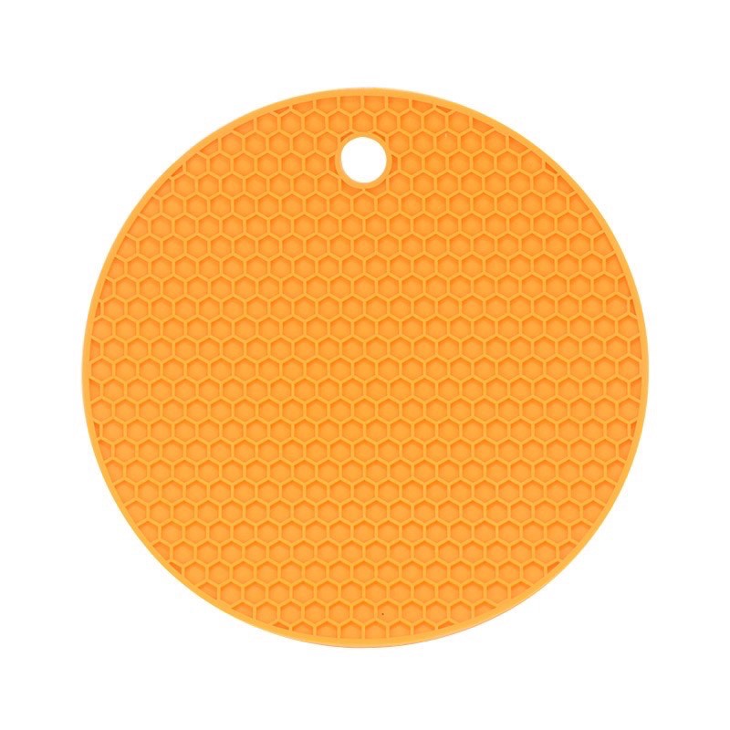 LARGE Silicone Heat Resistant Mat Trivet Pad Multipurpose Non-Slip Hot Pads for Kitchen Potholders Honeycomb