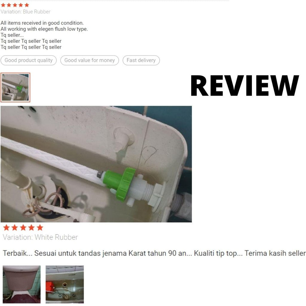 Cistern Silicone Rubber for Outlet Valve Anti-leakage Toilet Accessory CJRP 8005 Silicone Drain Flush Valve Seal Washer