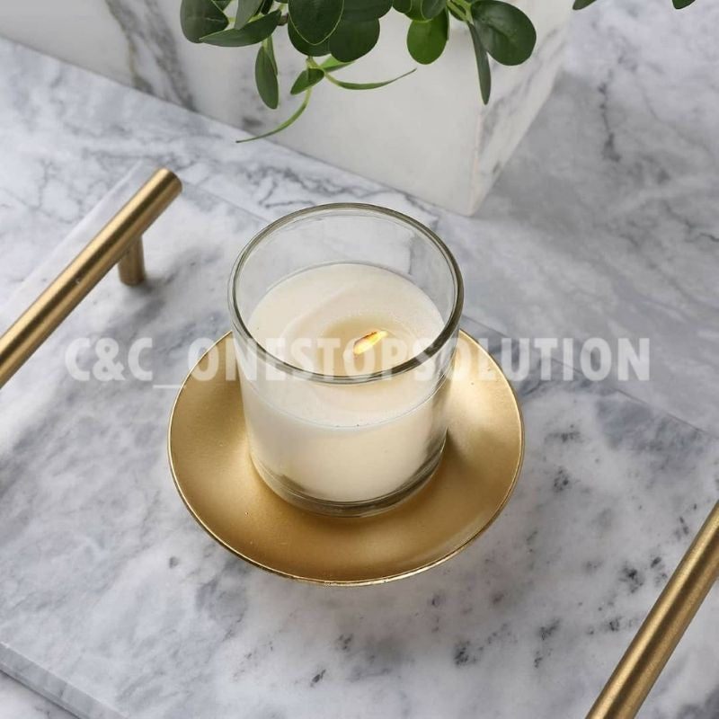 BIG Premium Metal Candle Holder Candle Tray Candlelight Home Decor Housewarming Wedding PEMEGANG LILIN