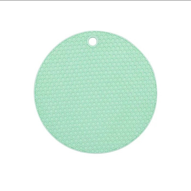 LARGE Silicone Heat Resistant Mat Trivet Pad Multipurpose Non-Slip Hot Pads for Kitchen Potholders Honeycomb