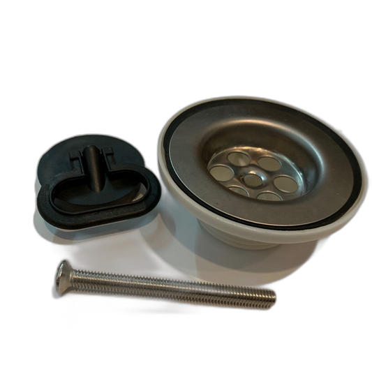 Bathroom Basin Waste Plug & Handle 11/4 inches (32MM)