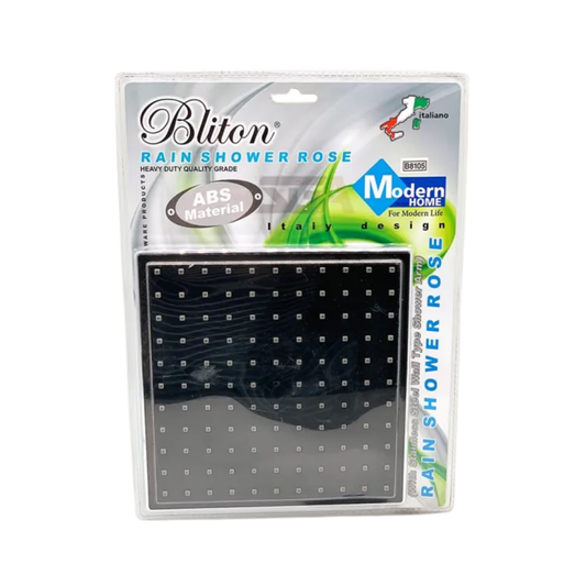 BLITON 8 INCHES RAIN SHOWER ROSE - SHOWER HEAD AND SHOWER ARM