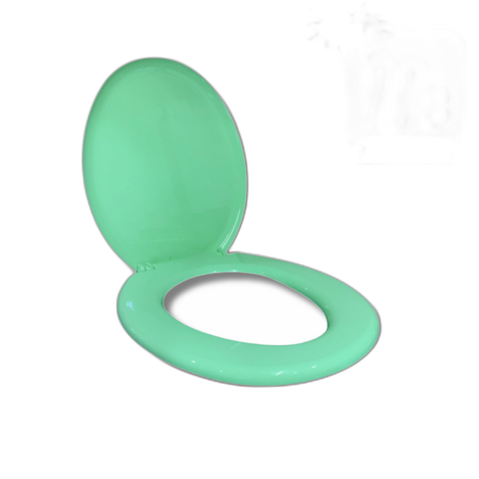 Toilet Seat Cover With Screw - Green