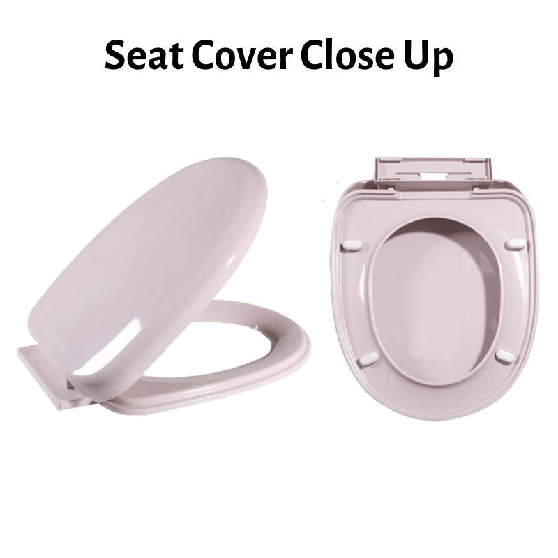 C&C Curve U Shape Toilet Seat Cover HEAVY DUTY Toilet Seat Cover with Standard Hinge Penutup Mangkuk Duduk Tandas