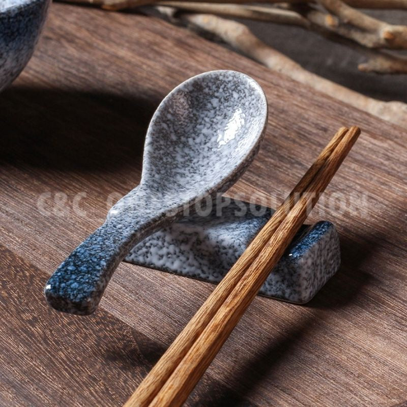 C&C Ceramic Chopstick Rest Holder Chopstick Holder Japanese Chopsticks Pillow Tableware Utensils Chopstick Rack