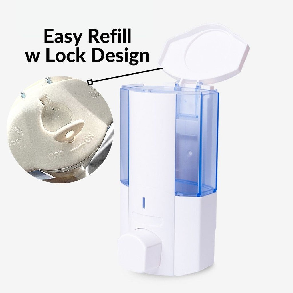 Wall Mounted Soap Dispenser with Lock System Soap Holder Liquid Soap Holder Wall Hanging