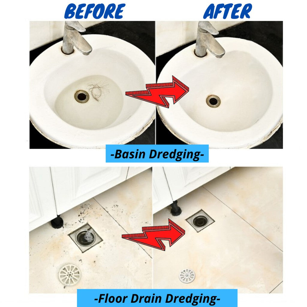 BOTTLE CLOG REMOVER Pipe Problem Clean Piping Paip Tersumbat Kitchen Sink 110g