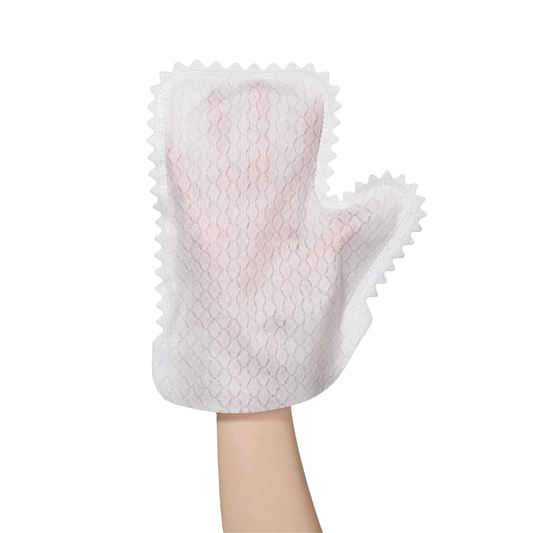 C&C 1Pc Fish Scale Cleaning Glove Cleaning Duster Glove Non-woven Disposable Non-woven Gloves Fabric