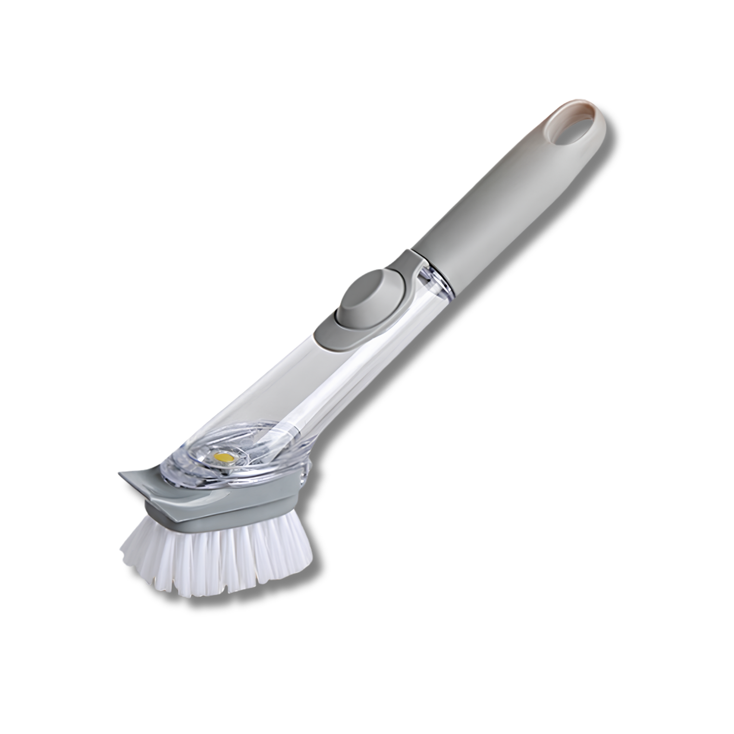 C&C 2 in 1 Long Handle Cleaning Brush with Soap Dispenser Dish Washing Brush Set Long Handle Lazy Kitchen Brush