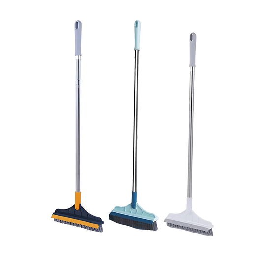 C&C 3 in 1 Rotatable V Shape Floor Tile Cleaning Brush Magic Broom Gap Cleaning Gap Brush Penyapu Lantai Berus Lantai