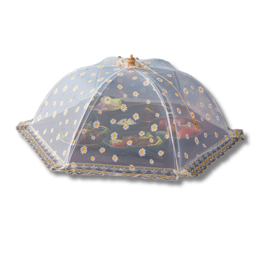 C&C 80cm Foldable Food Cover Storage Penutup Pinggan Tudung Saji Dish Dining Table Dish Cover Kitchen