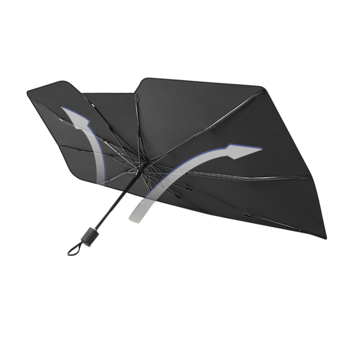 C&C Car Sunshade Windscreen Sun Shade Car Front Window UV Reflector Windshield Fold-able Parasol Umbrella Cover 1set