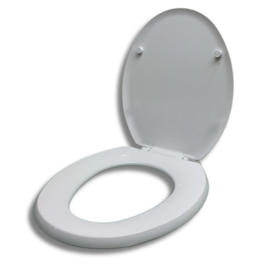 C&C Combo Set Heavy Duty Toilet Seat Cover Plastic Colour Seat & Cover Standard Hinge O Shape Penutup Jamban Tandas