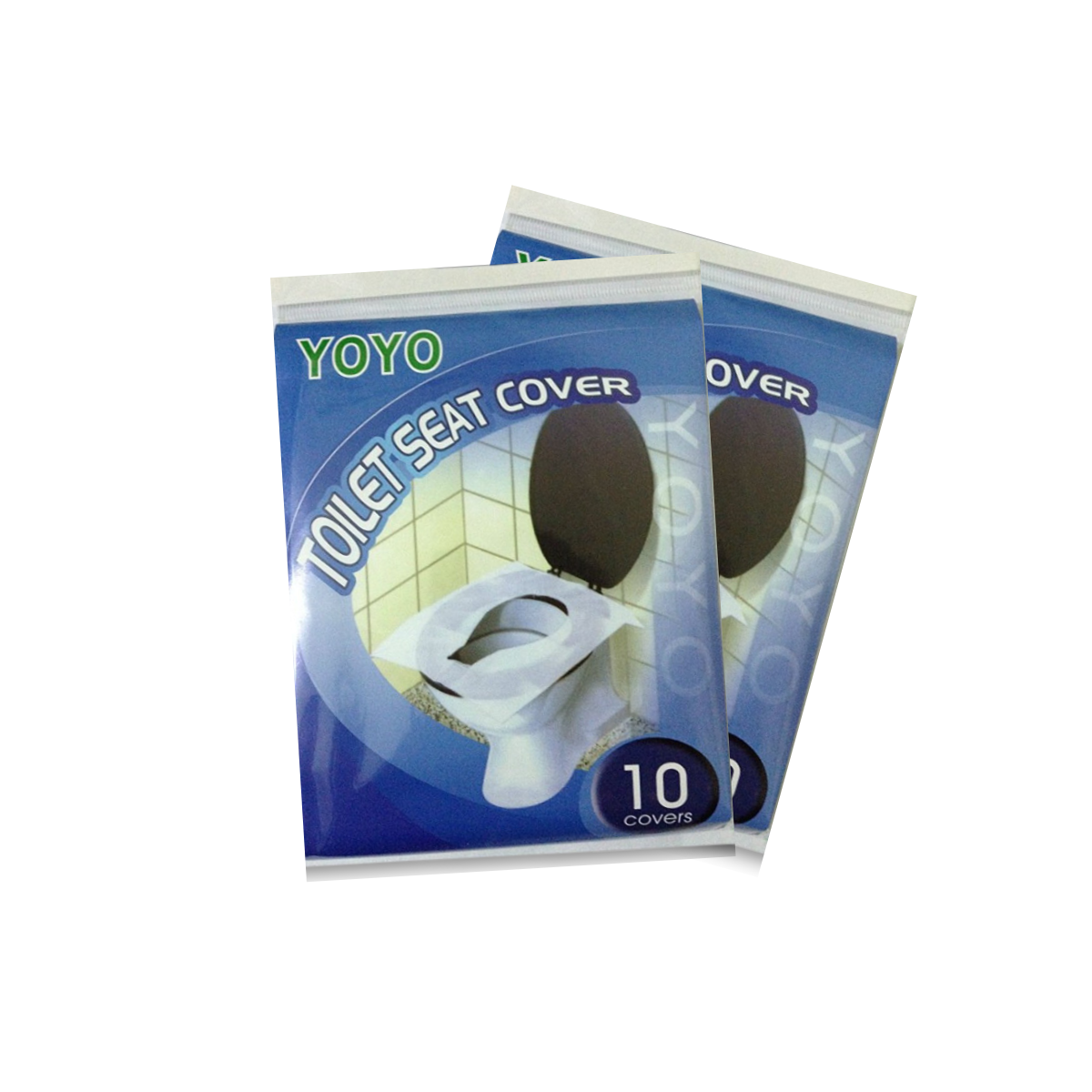 C&C Disposable Toilet Seat Cover 1PCS Non-Woven Fabric Toilet Seat Cover Extra Length Travel Toilet Pad Antibacteria