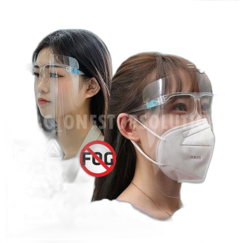 C&C Face Shield Anti Virus Face Protection Eye Protection Anti-saliva Extra Protection Anti Fog Anti Splash